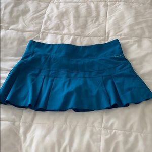 Blue tennis skirt